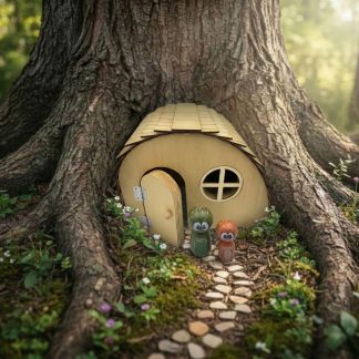 Acorn Cottage – Owl Family Set